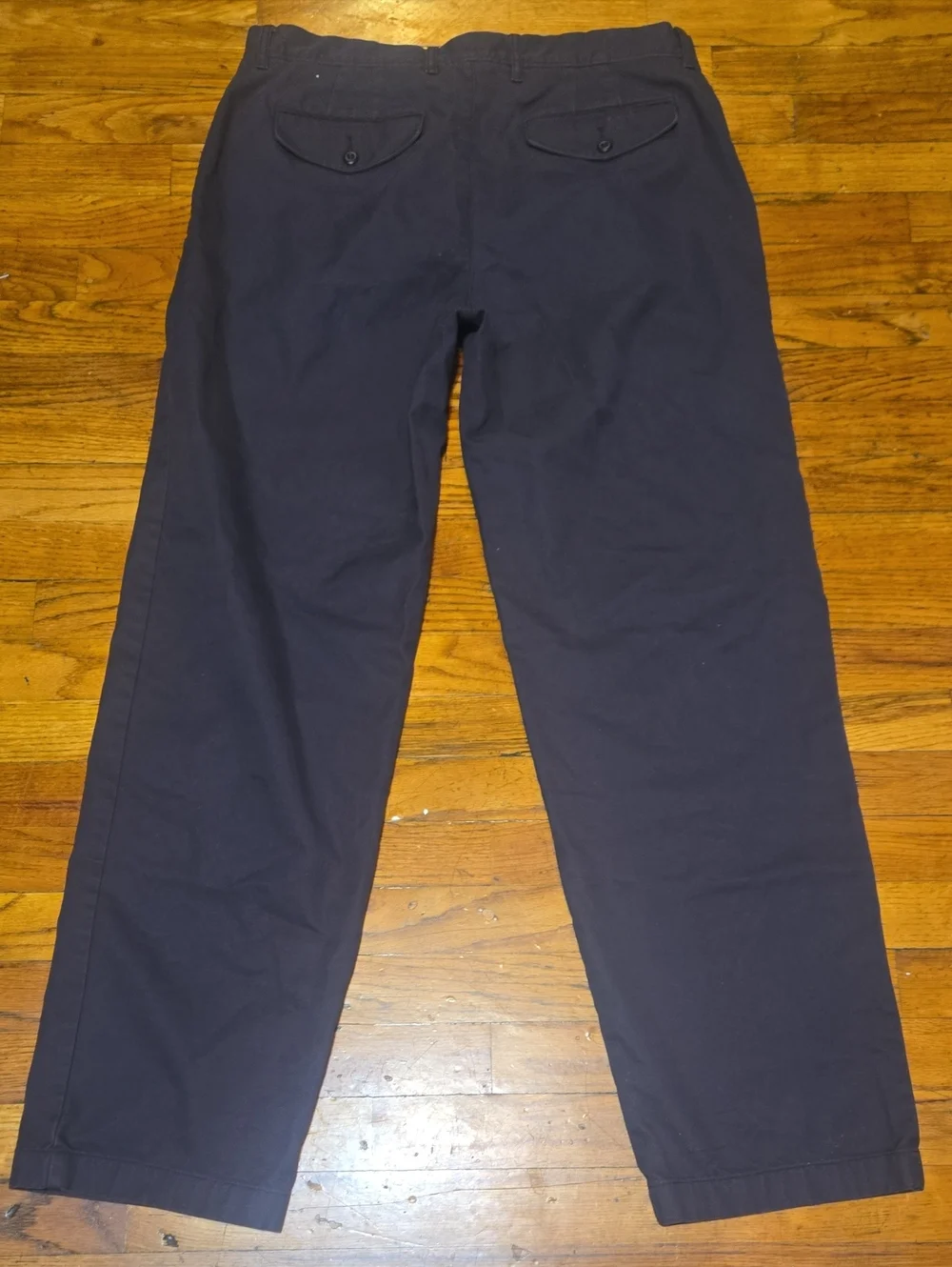 J Crew Oarsman Classic Chino Pants Men 34x34 (32) Dusty Wine Purple Twill Casual